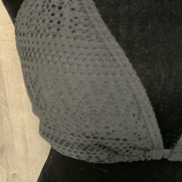 New With Tags String Tie Bikini Top Cheetah Print Ties Women's Size Small - Picture 2 of 9